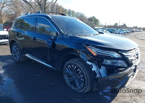 2025 Nissan Rogue Platinum Intelligent Awd from USA, damaged, VIN JN8BT3DD3SW303230